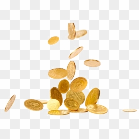 Gold Coins Png Transparent, Png Download - money falling png