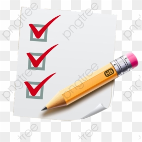Pen Checklist Png, Transparent Png - scratches png