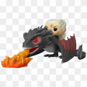 Daenerys And Drogon Funko Pop, HD Png Download - game of thrones png