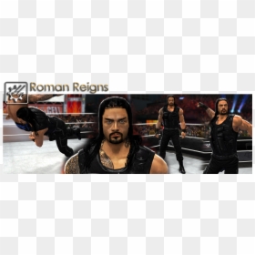 Wwe 2k14 Roman Reigns Mod, HD Png Download - roman reigns png