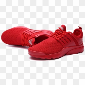 Red Sport Shoe Png, Transparent Png - shoes png