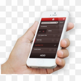 Iphone, HD Png Download - mobile in hand png