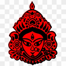 Aarti Thali Decoration For Navratri, HD Png Download - durga maa png