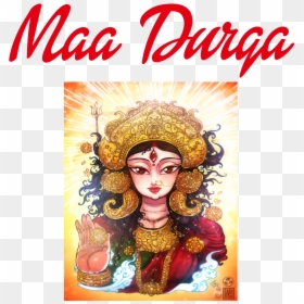 Durga Devi Deviantart, HD Png Download - durga maa png