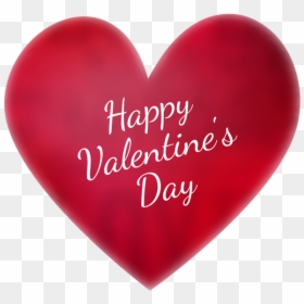 Happy Valentine's Day Heart, HD Png Download - valentines png