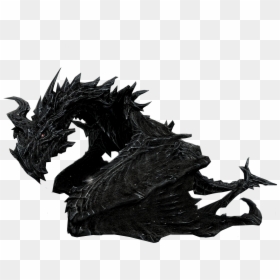 Skyrim Dragon Concept Art, HD Png Download - skyrim png