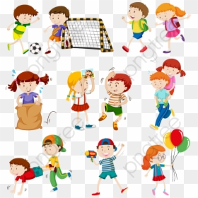 Sport Children Png, Transparent Png - children png