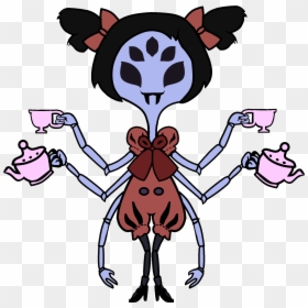 Pixel Art Undertale Muffet, HD Png Download - undertale png