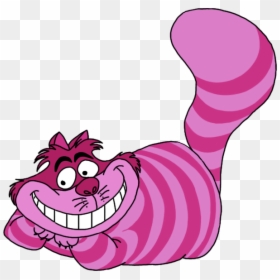 Alice In Wonderland Characters Cheshire Cat, HD Png Download - alice in wonderland png