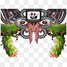 Omega Floweys Transformation Gif Png Download Undertale Flowey 