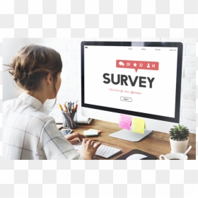 Online Survey People, HD Png Download - checkbox png