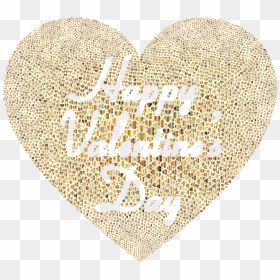 Happy Valentines Day Gold, HD Png Download - valentines png