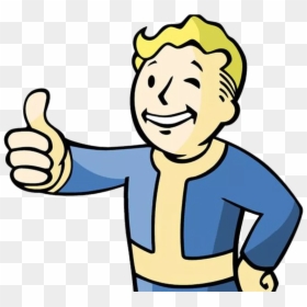 Thumbs Up Fall Out, HD Png Download - fallout png