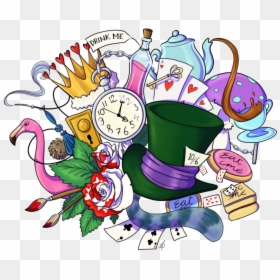 Clip Art, HD Png Download - alice in wonderland png