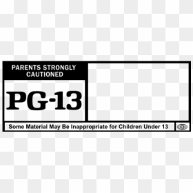 Pg Rating Symbol, HD Png Download - rated r png