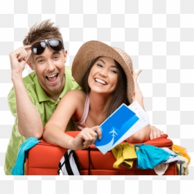 Traveling Couple Png, Transparent Png - travel png