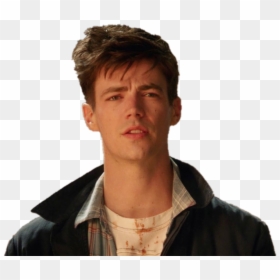 Grant Gustin Messy Hair, HD Png Download - barry allen png