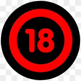 18 Icon Png, Transparent Png - +18 png