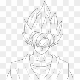 Download Goku And Vegeta Drawing At Getdrawings - Vegeta Super Saiyan  Drawing PNG image for …