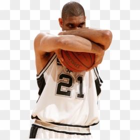 Tim Duncan Family Photos - Basketball Player, HD Png Download - tim duncan png