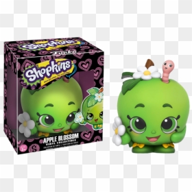 Apple Blossom 3” Vinyl Figure Main Image - Apple Blossom Shopkins Toys, HD Png Download - shopkins characters png