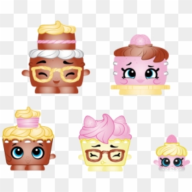 The Sweet Cakes - Cake Shopkin Name, HD Png Download - shopkins characters png