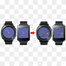 3d Effect Watch, HD Png Download - circle shadow png