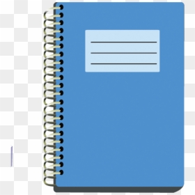 Notebook Blue Adobe Illustrator - Notebook Clipart Png, Transparent Png - +18 png