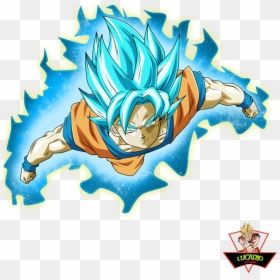 Goku Clipart Ssgss - Goku Blue Psd, HD Png Download - ssgss goku png