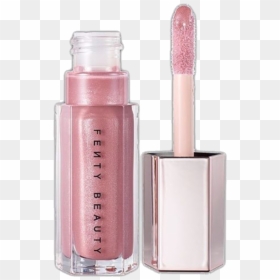 #makeup #pink #fenty #beauty #shiny #lip #gloss #tube - Fenty Beauty Gloss Bomb Fussy, HD Png Download - makeup tumblr png