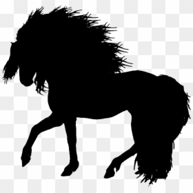 Transparent Ferris Wheel Silhouette Png - Black Horse With Transparent Background, Png Download - horse vector png