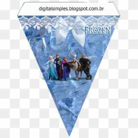 Printable Frozen Birthday Banner, HD Png Download - frozen uma aventura congelante olaf png