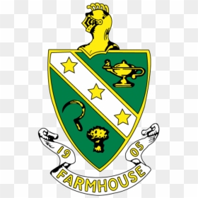 Farmhouse - Farmhouse Fraternity Crest, HD Png Download - phi beta sigma shield png