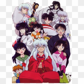 Inuyasha Kagome Kikyo Sesshomaru Rin Naraku, HD Png Download - sesshomaru png