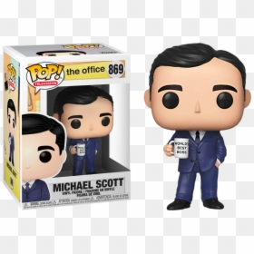 Funko Pop The Office Michael Scott, HD Png Download - squirtle glasses png