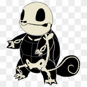 Pokemon Skeleton, HD Png Download - squirtle glasses png