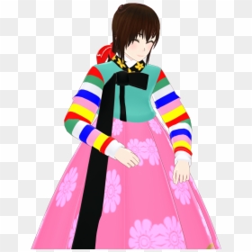 Mmd Hetalia Aph Hanbok Korean Pretty Png Mmd Hetalia - Mmd Hetalia Korea Model Dl, Transparent Png - hetalia png