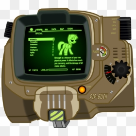 Fallout Equestria Weapons And Pip Boy - Fallout Equestria Pip Boy, HD Png Download - pipboy png