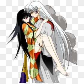 Love Sesshomaru And Rin, HD Png Download - sesshomaru png