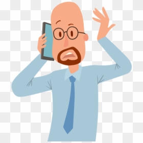 Talk On Phone Clipart, HD Png Download - client png