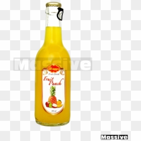Glass Bottle, HD Png Download - fruit punch png