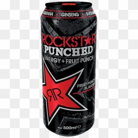 Rockstar Punched Energy Fruit Punch 05 Liter - Rock Star Punch Au Fruit, HD Png Download - fruit punch png