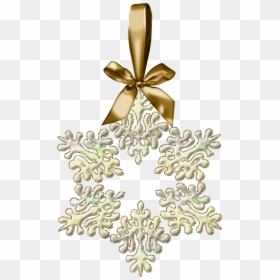 Blue Snowflake Ornament Transparent, HD Png Download - adornos de navidad png
