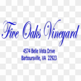 Calligraphy, HD Png Download - vineyard png
