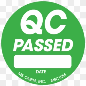 Round Qc Passes Labels, - Circle, HD Png Download - pass png