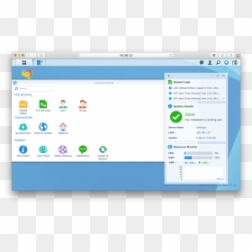 Screen Shot 2016 03 15 At - Page Accueil Nas Synology, HD Png Download - plex icon png