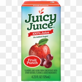 Juice Box Juicy Juice, HD Png Download - fruit punch png