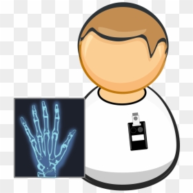 X-ray Worker - X Ray Technician Icon, HD Png Download - worker icon png