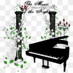 Cluster The Music Of The Night - Png Cluster, Transparent Png - music .png