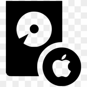Hard Drive Mac - Circle, HD Png Download - drive png